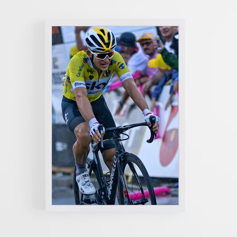 Poster Puddle Rush – affiche Cyclisme (vue 3)